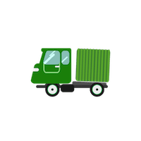 Small Truck: <br>H2.9m; W2.5m; L6.1m